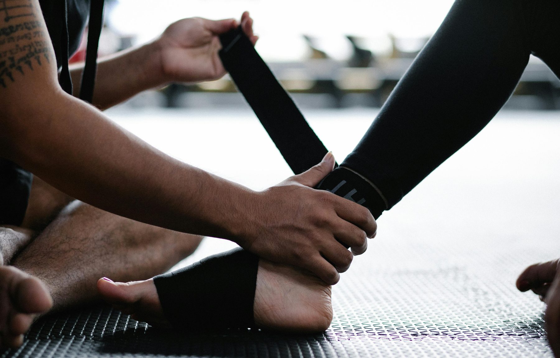 Sports foot injury remedy